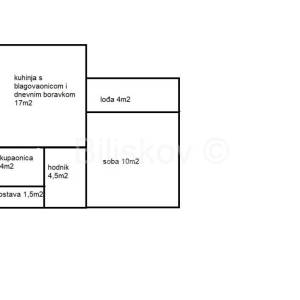 Split, Kocunar, prodaja 1soban stan, 40m2, lift