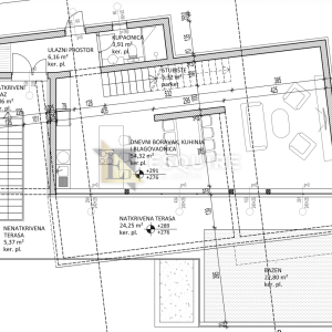 STARIGRAD - Zemljište s projektom i pravomoćnom dozvolom - 455m2