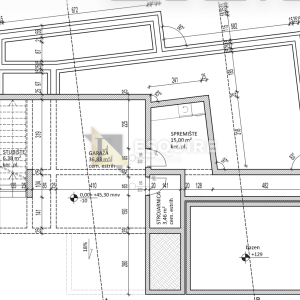 STARIGRAD - Zemljište s projektom i pravomoćnom dozvolom - 455m2