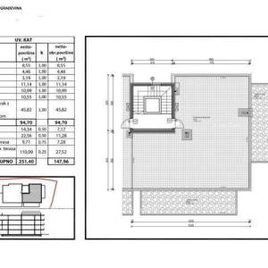 Tar – Vabriga | Moderan dvoetažni stan s impresivnom krovnom terasom od 110 m²