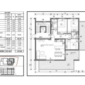 Tar – Vabriga | Moderan dvoetažni stan s impresivnom krovnom terasom od 110 m²