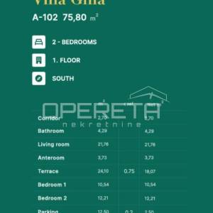 Useljivo: Privlaka/Zadar - stan G102, 70m od mora