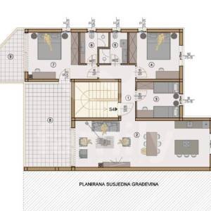 VRHUNSKI DIZAJN I UDOBNOST-MODERAN PENTHOUSE