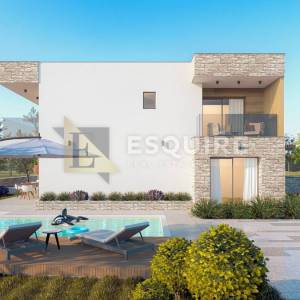 Vrsi-Vrsi Mulo, građevinsko zemljište u  (865 m²) sa projektom i građevinskom dozvolom!!!!