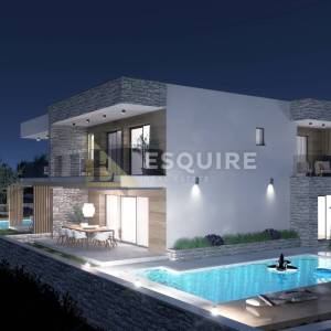 Vrsi-Vrsi Mulo, građevinsko zemljište u  (865 m²) sa projektom i građevinskom dozvolom!!!!