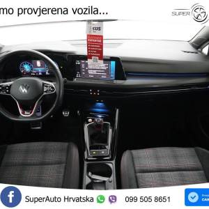 VW Golf 8 GTI 2.0 TSI 245 KS, LED+KAM+GR SJED+VIRT+ASIST