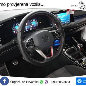 VW Golf 8 GTI 2.0 TSI 245 KS, LED+KAM+GR SJED+VIRT+ASIST