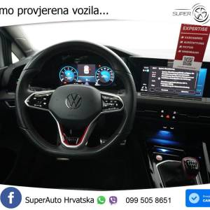 VW Golf 8 GTI 2.0 TSI 245 KS, LED+KAM+GR SJED+VIRT+ASIST