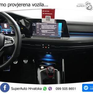 VW Golf 8 GTI 2.0 TSI 245 KS, LED+KAM+GR SJED+VIRT+ASIST
