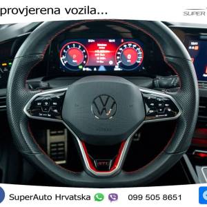 VW Golf 8 GTI 2.0 TSI DSG 245 KS, LED+ACC+GR SJED+KAM+VIRT+PDC