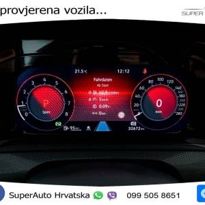 VW Golf 8 GTI 2.0 TSI DSG 245 KS, LED+ACC+GR SJED+KAM+VIRT+PDC