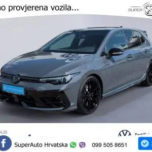 VW Golf 8 R 2.0 TSI 4M Aut. 333 KS, PANO+BLACK+KAM+GR SJED+ACC+LANE+AKRAPOVIC