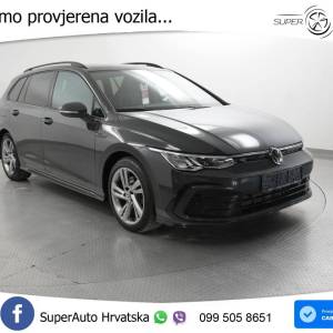 VW Golf 8 Variant 2.0 TSI Aut. 2xR-Line 190 KS, ACC+LED+KAM+GR SJED+VIRT+ASIST