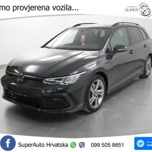 VW Golf 8 Variant 2.0 TSI Aut. 2xR-Line 190 KS, ACC+LED+KAM+GR SJED+VIRT+ASIST