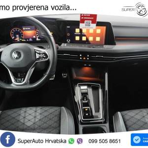VW Golf 8 Variant 2.0 TSI Aut. 2xR-Line 190 KS, ACC+LED+KAM+GR SJED+VIRT+ASIST