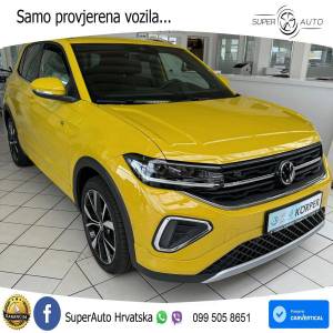 VW T-Cross 1.5 TSI Aut. R-Line 150 KS, ACC+KAM+KEY+GR SJED+HEAD+VIRT+LANE