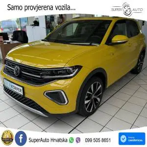 VW T-Cross 1.5 TSI Aut. R-Line 150 KS, ACC+KAM+KEY+GR SJED+HEAD+VIRT+LANE