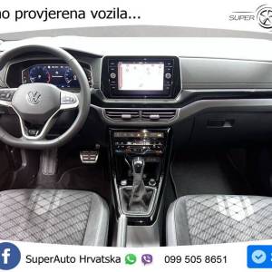 VW T-Cross 1.5 TSI DSG R-Line 150 KS, ACC+KAM+KEY+GR SJED+HEAD+VIRT+LANE