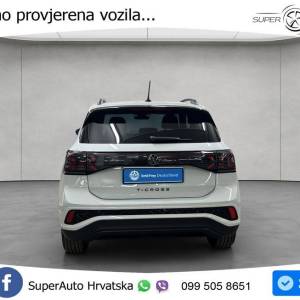 VW T-Cross 1.5 TSI DSG R-Line 150 KS, ACC+KAM+KEY+GR SJED+HEAD+VIRT+LANE