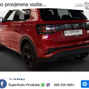 VW T-Cross 1.5 TSI DSG R-Line 150 KS, ACC+KAM+KEY+GR SJED+VIRT+LANE
