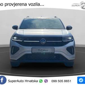 VW T-Cross 1.5 TSI DSG R-Line 150 KS, ACC+KAM+GR SJED+VIRT+LANE