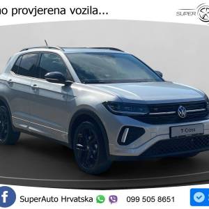 VW T-Cross 1.5 TSI DSG R-Line 150 KS, ACC+KAM+GR SJED+VIRT+LANE
