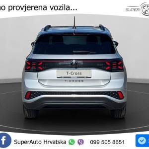 VW T-Cross 1.5 TSI DSG R-Line 150 KS, ACC+KAM+GR SJED+VIRT+LANE