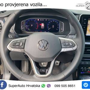 VW T-Cross 1.5 TSI DSG R-Line 150 KS, ACC+KAM+KEY+GR SJED+VIRT+LANE