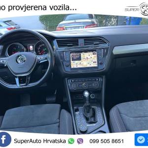 VW Tiguan 2.0 TDI 4M DSG Comfort 190 KS, LED+TEM+PANO+GR SJED+KAM+PDC