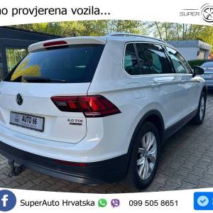 VW Tiguan 2.0 TDI 4M DSG Comfort 190 KS, LED+TEM+PANO+GR SJED+KAM+PDC