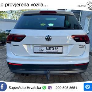 VW Tiguan 2.0 TDI 4M DSG Comfort 190 KS, LED+TEM+PANO+GR SJED+KAM+PDC