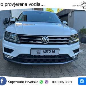 VW Tiguan 2.0 TDI 4M DSG Comfort 190 KS, LED+TEM+PANO+GR SJED+KAM+PDC