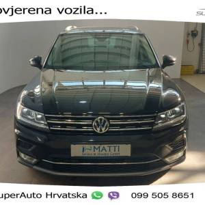 VW Tiguan 2.0 TDI 4M DSG Highline 150 KS, LED+ACC+GR SJED+KAM+KUKA+ASIST