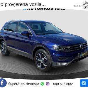 VW Tiguan 2.0 TDI 4M DSG Highline 190 KS, LED+ACC+GR SJED+KAM+ASIST+PDC+VIRT