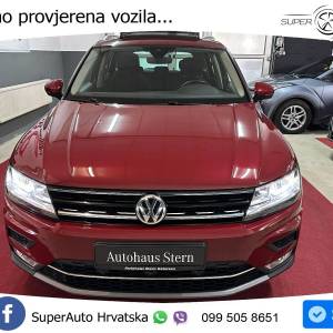 VW Tiguan 2.0 TDI 4M DSG Highline 190 KS, LED+PANO+4xGR SJED+KAM+VIRT+PDC