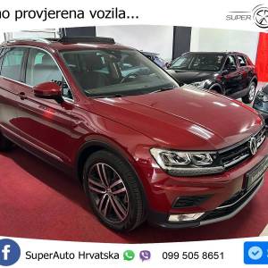 VW Tiguan 2.0 TDI 4M DSG Highline 190 KS, LED+PANO+4xGR SJED+KAM+VIRT+PDC