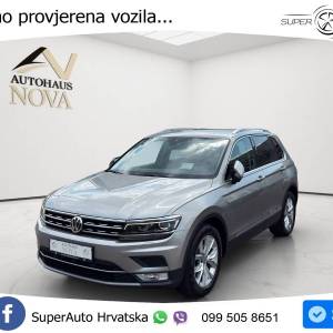 VW Tiguan 2.0 TDI 4M DSG Highline 150 KS, LED+ACC+MASAŽA+GR SJED+KAM+VIRT