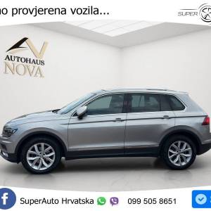 VW Tiguan 2.0 TDI 4M DSG Highline 150 KS, LED+ACC+MASAŽA+GR SJED+KAM+VIRT