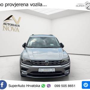 VW Tiguan 2.0 TDI 4M DSG Highline 150 KS, LED+ACC+MASAŽA+GR SJED+KAM+VIRT