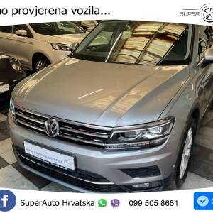 VW Tiguan 2.0 TDI 4M DSG Highline 150 KS, LED+ACC+GR SJED+KAM+PDC