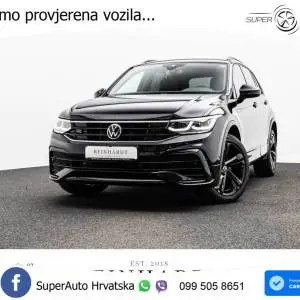 VW Tiguan 2.0 TDI 4M DSG R-Line 200 KS, ACC+KAM+GR SJED+PANO+VIRT+ASIST