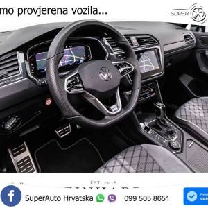 VW Tiguan 2.0 TDI 4M DSG R-Line 200 KS, ACC+KAM+GR SJED+PANO+VIRT+ASIST