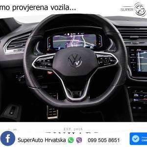 VW Tiguan 2.0 TDI 4M DSG R-Line 200 KS, ACC+KAM+GR SJED+PANO+VIRT+ASIST