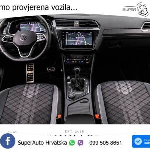 VW Tiguan 2.0 TDI 4M DSG R-Line 200 KS, ACC+KAM+GR SJED+PANO+VIRT+ASIST
