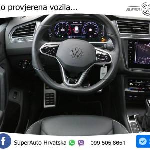 VW Tiguan 2.0 TDI 4M DSG R-Line 200 KS, ACC+LED+GR SJED+PANO+VIRT+ASIST