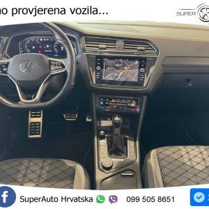VW Tiguan 2.0 TDI 4M DSG R-Line 200 KS, ACC+LED+KAM+GR SJED+HEAD+PANO