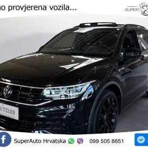 VW Tiguan 2.0 TDI 4M DSG R-Line 200 KS, ACC+LED+KAM+GR SJED+HEAD+PANO
