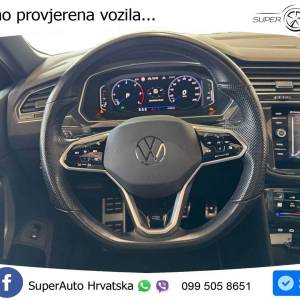 VW Tiguan 2.0 TDI 4M DSG R-Line 200 KS, ACC+LED+KAM+GR SJED+HEAD+PANO