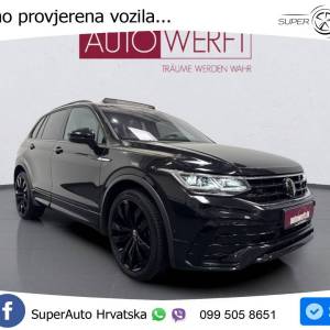 VW Tiguan 2.0 TDI 4M DSG R-Line 200 KS, ACC+LED+KAM+GR SJED+PANO+VIRT