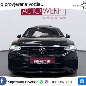 VW Tiguan 2.0 TDI 4M DSG R-Line 200 KS, ACC+LED+KAM+GR SJED+PANO+VIRT